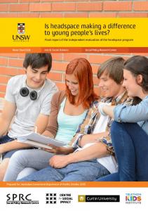 Is headspace making a difference to young people's ...