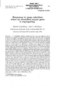 is segregating - Europe PMC