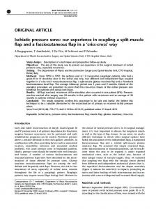 Ischiatic pressure sores - Nature