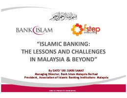 Islamic Banking - Bank Islam Malaysia