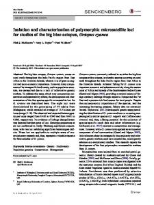 Isolation and characterisation of polymorphic ... - Springer Link