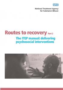 ITEP: the manual - National Treatment Agency for Substance Misuse