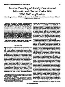 Iterative Decoding of Serially Concatenated Arithmetic ... - CiteSeerX