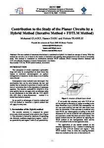 Iterative Method + FDTLM Method