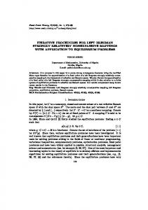 iterative procedures for left bregman strongly ...