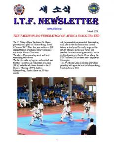 ITF Newsletter March 2009.