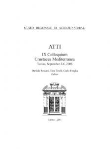 IX Colloquium Crustacea Mediterranea