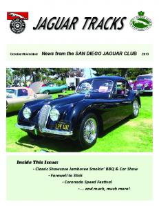 Jaguar Tracks Oct / Nov 2013