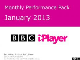 January 2013 - BBC
