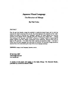 Japanese Visual Language - (PDF)