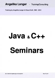 Java & C++ - Angelika Langer