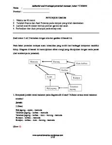 jawaban contoh soal olimpiade ipa sd 2008 teori 2