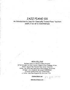 JAZZ PIANO 101 - WordPress.com