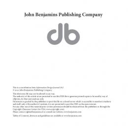 John Benjamins Publishing Company