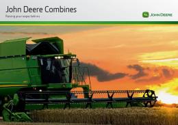 John Deere Combines