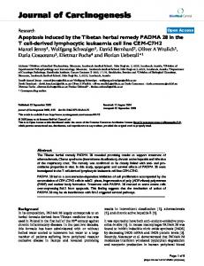 Journal of Carcinogenesis - CiteSeerX