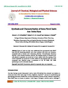 Journal of Chemical, Biological and Physical ...