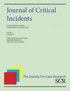 Journal of Critical Incidents