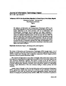 Journal of Information Technology Impact