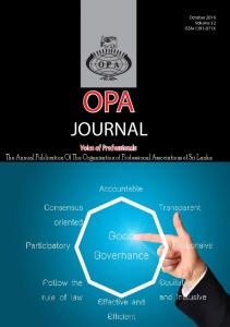 journal - OPA Sri Lanka