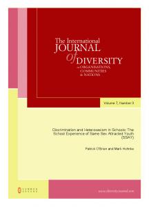 Journal - USQ ePrints