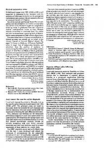 July 1991 JRSM, p 408 - NCBI