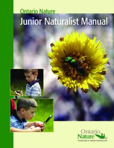 Junior Naturalist Manual