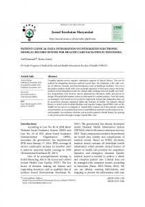 Jurnal Kesehatan Masyarakat