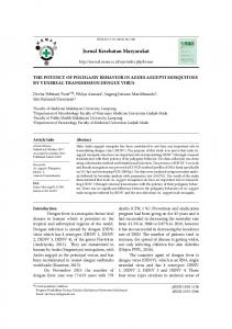 Jurnal Kesehatan Masyarakat