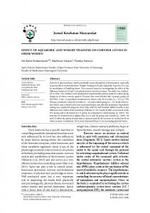 Jurnal Kesehatan Masyarakat