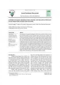 Jurnal Kesehatan Masyarakat