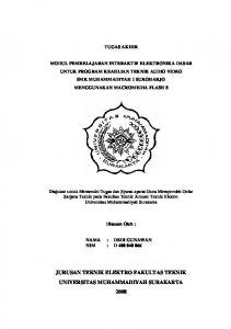 jurusan teknik elektro fakultas teknik universitas muhammadiyah