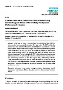 Kalman-Filter-Based Orientation Determination Using ... - CiteSeerX