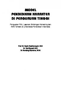 Karakter Baru.indb - Tentang Pendidikan