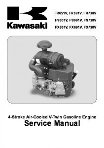 Kawasaki Engine Service Manual