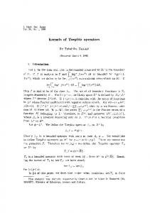 Kernels of Toeplitz operators