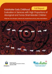 KidsMatter Early Childhood Evaluation - Principals Australia Institute