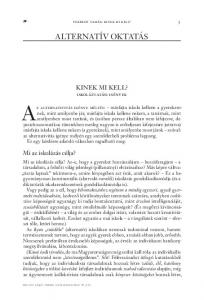 Kinek mi kell? - Educatio