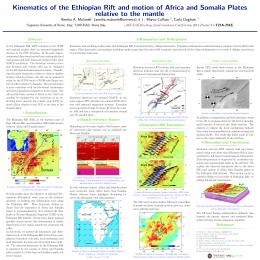 Kinematics of the Ethiopian Rift and motion of Africa ...