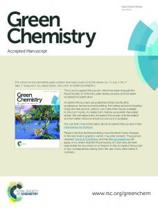 Kinetics of DBU-catalyzed transesterification for ...