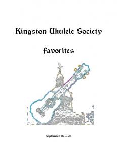 Kingston Ukulele Society Favorites