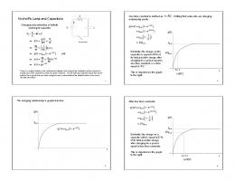 Kirchoff's Laws and Capacitors