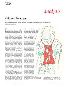 Kitchen biology - Wiley Online Library