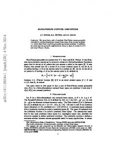 Klee-Phelps Convex Groupoids