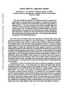 Kondo Effect in a Quantum Antidot