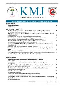 KUWAIT MEDICAL JOURNAL