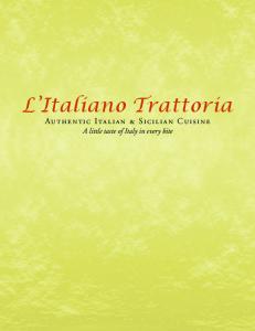 L'Italiano Trattoria