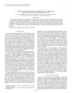 L93 CORONAL HEATING BY ... - IOPscience