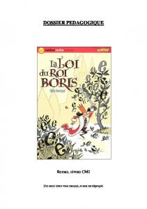 La Loi du Roi Boris