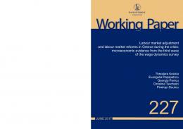 Labour market adjustment and labour market reforms in Greece during ...